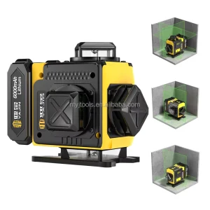 Professional Building Engineering Use High Precision Cross Line Digital Rotary Laser Level 16 Lines 4D Laser Level