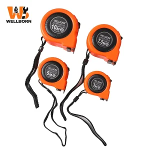Professional Custom Steel Tape Measure High precision Scale Smooth Retraction for Electrician Installation & Pipeline Operation