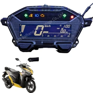 Professional Customization Speed Measuring Instrument Motorcycle Odometer Bike Tachometer for honda Vario 125