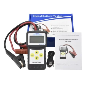 Professional Diagnostic Tool Micro 200 Car Battery Tester Vehicle Analyzer 12V CCA Battery System Tester USB for Printing