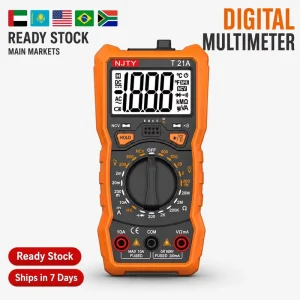 Professional Digital Multimeter with True RMS Backlight LCD Multi Function Tester OEM Customizable Plastic Material