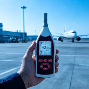 Professional Digital Noise Meter HY128 Octave Band Analyzer for Construction Site School Residential Noise Evaluation