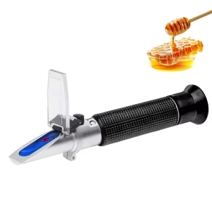 Professional Handheld Alcohol 0-32% Test Refractometer with ATC Wine Tester Meter Measure Instrument