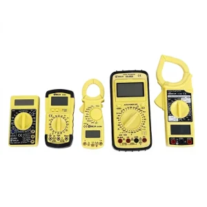 Professional Handheld Digital Multimeter Tester 600V Auto Range Multi-Functional Ammeter with LCD Display