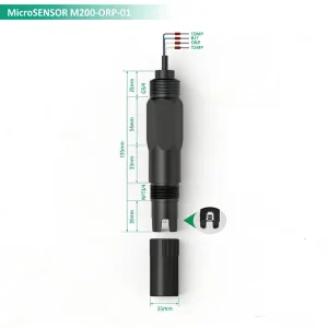 Professional High Precision ORP Sensor Probe Waterproof Redox Meter for Swimming Pool Aquarium Online Water Analyzer Device
