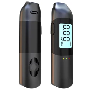 Professional High precision Portable Alcohol Detection Device Lithium Battery Semi conductor Sensor Non contact Voice