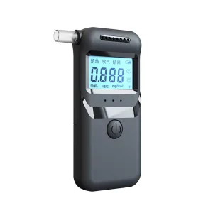 Professional High-precision Portable Alcohol Detector LCD Display Non-contact Breath Testing 0.01% BAC Accuracy AA Batteries
