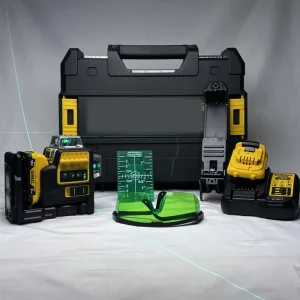 Professional Industrial Grade Laser Level with Green Beam High-Precision 16-Line Building Work Self-Leveling Laser Level