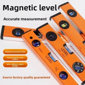 Professional Industrial Grade Spirit Level Aluminum Measuring Instrument