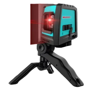 Professional L52R Cross Laser Level 2 Lines Red Laser with Bracket Professional Level Measuring Instrument