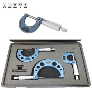 Professional Outside Micrometer Set 0 100mm 150mm High Precision External Micrometer Measuring Tool Kit