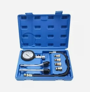 Professional Petrol Engine Cylinder Compression Tester Carbon Tool Gauge for Car Repair with 18 Month Warranty