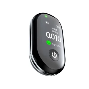 Professional Portable Digital Display Breathalyzer Electronic Alcohol Tester Semiconductor Sensor Rechargeable