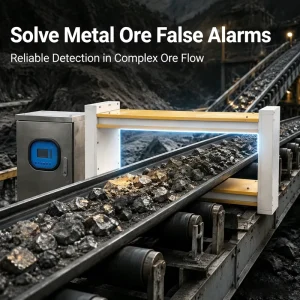 Professional Power Plant Mining Metal Detector for Conveyor Protection and Tramp Metal Detection with DSP Signal Processing