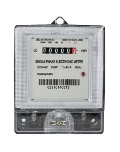 Professional Single Phase Electric Meter 40A Digital Display 220V Class 2.0 Accuracy for Residential Sub billing Power Monitor