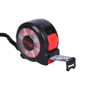 Professional Steel Measuring Tape with Metric Scale