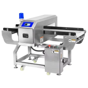 Professional Touch Screen Conveyor Type Industrial Metal Detector Machine Food Industry SUS304 Stainless Steel Automatic