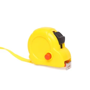 Professional measuring tape with metric measuring scale
