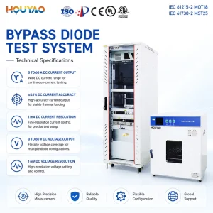 Programmable Bypass Diode Tester with 20 us to 999 s Pulse Current Control for PV Module Testing