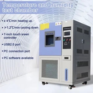 Programmable Temperature and Humidity Test Chamber 80L Lab Climatic Simulation Equipment