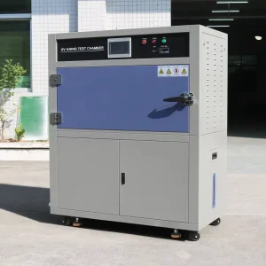 Programmable UV Test Chamber with Water Spray System and Touch Screen Controller for Light and Water Exposure Weathering Test