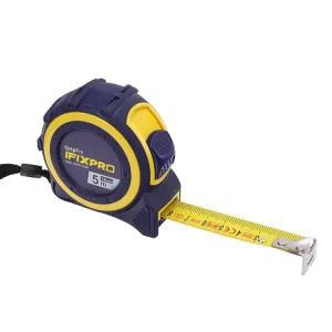 Prompt Delivery Factory Directly Retractable Measure Tape Measuring Tools Stainless Steel Measure China Yellow 5m 16mm