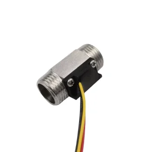 Pulse Output Hall Flow Rate Meter 1~30L/min Stainless Steel Paddle Wheel Flow Sensor