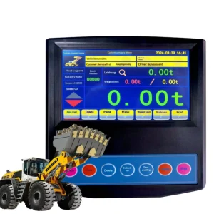 QH9000A Mini Front End Loader Scales Digital LCD Weight Scale Avoid Overload OEM ODM Customizable 1 Year Warranty CE