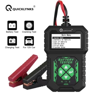 Quicklynks 6V/12V Battery Car Tester Battery Load Tester BA107