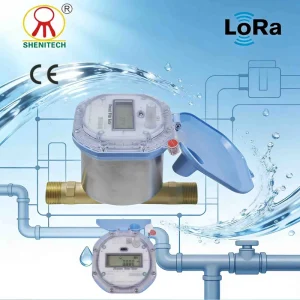 R500 LoRaWAN Ultrasonic Water Meter Ultra Wide Range Smart Flow Meter with Remote Reading & Valve
