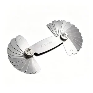 R7.5 15mm 32pcs Stainless Steel Concave Convex Arc Measuring Tool Radius Contour Gauges