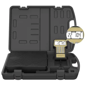 RCS 220C Electronic Refrigerant Scale 100kg 220lbs Digital Charging Scale with Buzzer Alarm for HVAC System