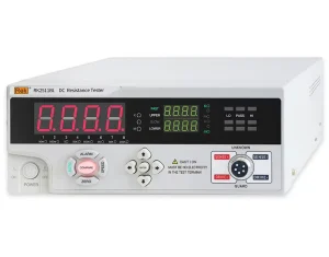 REK RK2511BL DC Micro Ohm Meter Low Resistance Tester with 1 Year Warranty Electronic IP55 Protection 220V