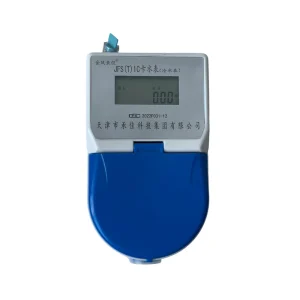 RF IC Card Prepaid Smart Water Meter DN15 DN20 DN25 Brass Body IP68 Auto Valve Close Cold Water Meter for Apartment Rental House