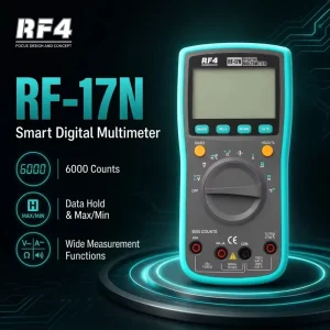 RF4 Digital Smart Voltage Tester Multimeter Multi function Motherboard Electronic Measurement Tools