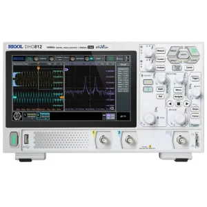 RIGOL DHO812 Digital Oscilloscope 100MHz 12 Bit 1.25 GSa s 1 Year Warranty 10x20x10cm ODM Customization