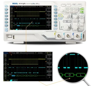 RIGOL DS1102Z E Digital Oscilloscope 2 Channel 100 MHz 1 GS s 24 Mpts 8 Bit DS1000Z E Series