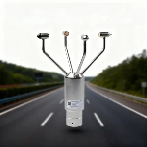 RIKA 4 20mA Analog Output Stainless Steel Aluminum Alloy Ultrasonic Anemometer 0 60m/s Wind Speed Range for Tunnel Ventilation