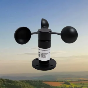 RK100 01G OEM Wind Speed Sensor 0 60m/s IP65 RS485 Aluminum Alloy Anemometer (0.3+0.03V)m/s Accuracy 5 24V Supply