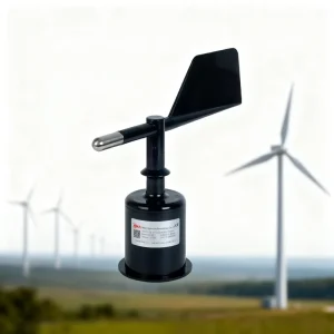 RK110 02 Lightweight Wind Direction Sensor 195g Carbon Fiber Construction CE TUV Certified for High Altitude Monitoring