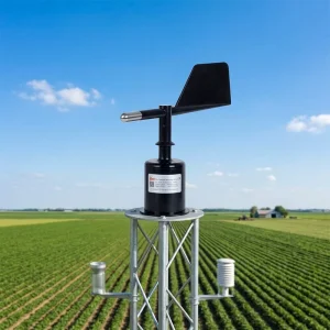 RK110 02 Wireless Solar Powered Wind Direction Sensor Carbon Fiber IP65 3 Accuracy 5V 12 24V IoT Agriculture Remote Weather