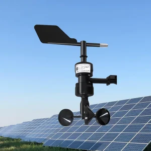 RK120 01 IP65 Waterproof CE Certified Combined Wind Speed Direction Sensor Mechanical Wind Vane Anemometer