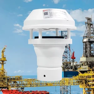 RK120-09 Industrial Ultrasonic Anemometer Strong Anti-interference IP65 ASA Material for Offshore Drilling Platform Monitoring