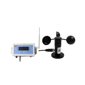 RK150-01 Crawler Mobile Crane Wireless Anemometer 0-60m/s 1m/s Accuracy IP65 10A Relay Output for Construction Site