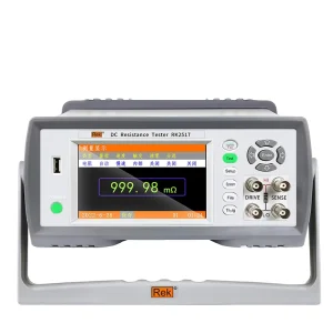 RK2517A B C D High Precision Micro Ohm Meter Milliohmmeter DC Low Resistance Tester Electronic Measuring Instrument