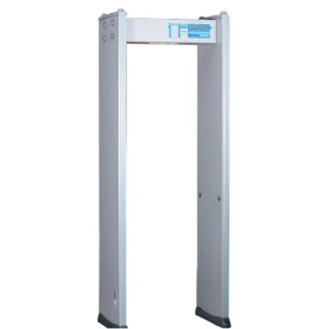 ROHS Certified Industrial Metal Detector 6 18 24 33 Zones Walk through 4 Hours Backup Battery Composed of Plastic and Steel