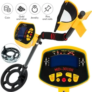 ROHS Certified MD 3010II Gold Metal Detector Digital Waterproof Ground Scanner Silver Price Coil Industrial Metal Detector