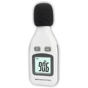 ROKTOOLS Decibel Level Meter With Backlight Noise Dosimeter Noise Level Meter