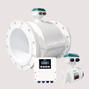 RS485 4 20mA Pulse HART Electromagnetic Flow Meter Digital Magnetic Water Flowmeter for Conductive Liquid Measurement