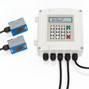 RS485 Stainless Steel & Plastic OEM Ultrasonic Flow Meter for Water Oil Liquid Chemical Industry Non-Invasive Technology